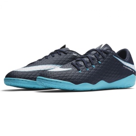 Scarpe indoor Nike HypervenomX Phelon Iii Ic multicolore blu navy 1
