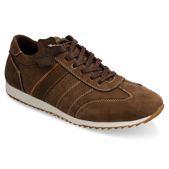 Scarpe, Sneakers Pelle NAT. N45 Marrone 1