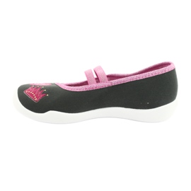 Scarpe per bambini Befado 116X257 rosa grigio 2