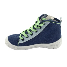 Scarpe per bambini Light Befado 547X002 blu navy grigio verde 2