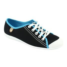 Scarpe giovanili Befado 248Q019 nero blu 1