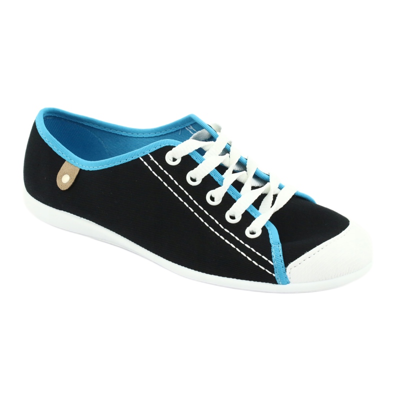 Scarpe giovanili Befado 248Q019 nero blu 1