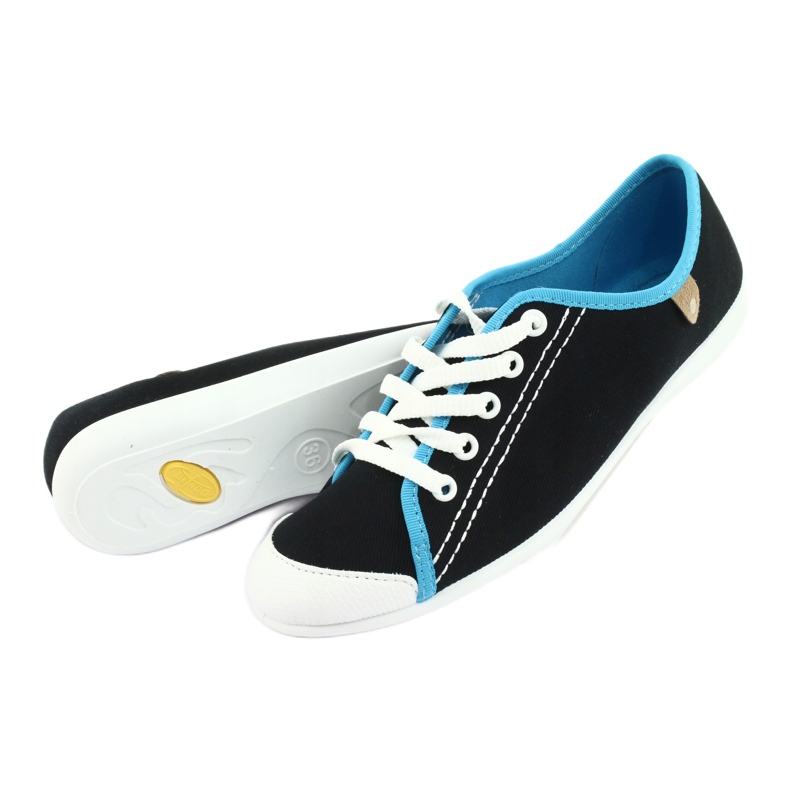 Scarpe giovanili Befado 248Q019 nero blu 5