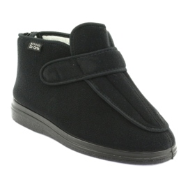 Dr.orto Befado femminile per i piedi malati 987d002 Black Silber Insert nero 1