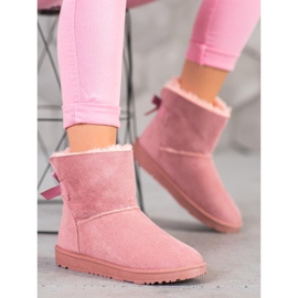 Haver Mukluki confortevole rosa 2