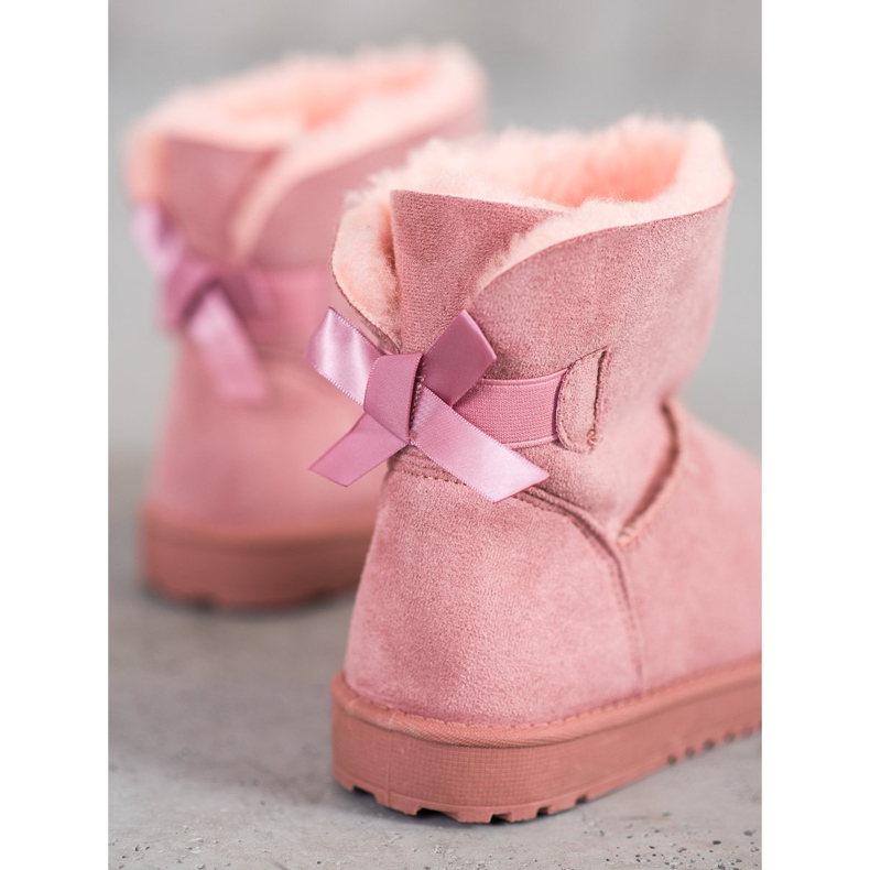 Haver Mukluki confortevole rosa 1