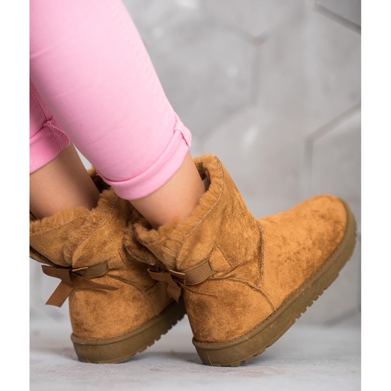 Haver Mukluki confortevole marrone 1