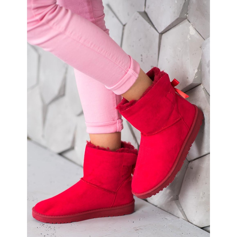 Haver Mukluki confortevole rosso 1