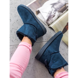 Haver Mukluki confortevole blu 2