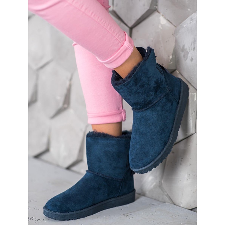 Haver Mukluki confortevole blu 1