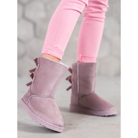 Kayla Mukluki confortevole viola 1