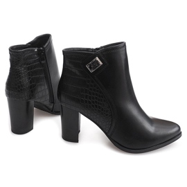 Stivali Sul Tacco 6315 Nero 1
