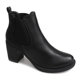 Stivali Sul Tallone Con Elastico 1227 Nero 2