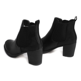 Stivali Sul Tallone Con Elastico 1227 Nero 1