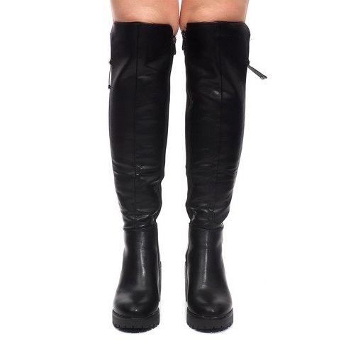 Stivali sul tallone ES8515 Nero 2