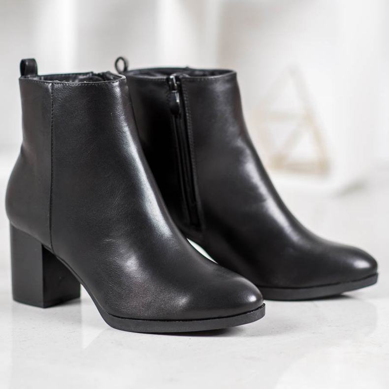 Weide Stivali comodi su un post nero 2