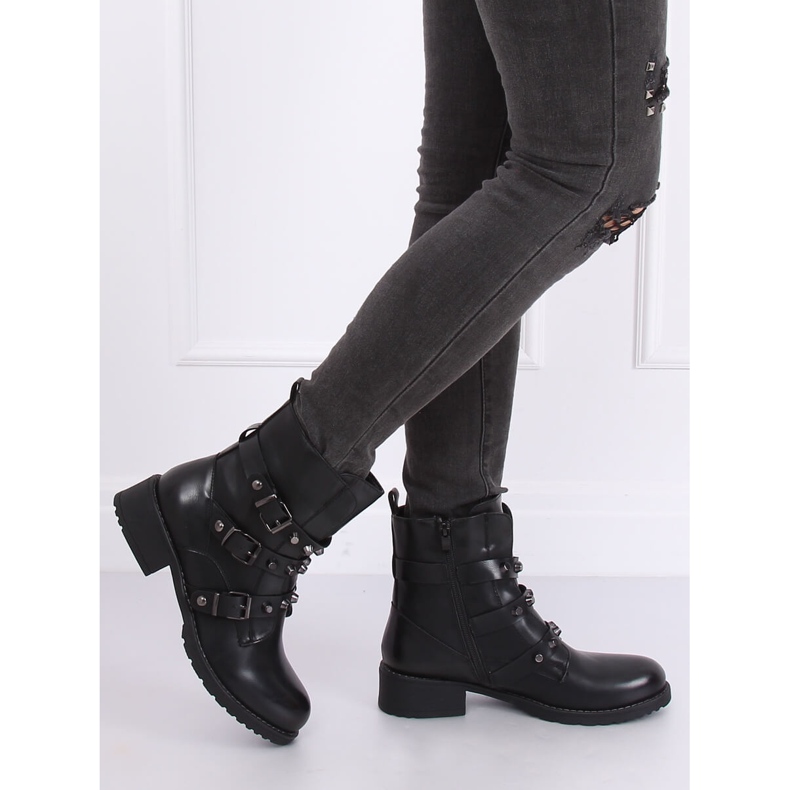 Stivali militari neri Z195 Black nero 2