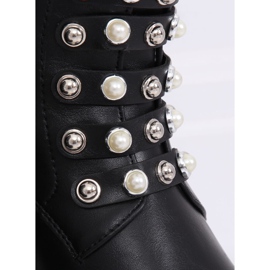 Stivali neri militari 7671-PA Black nero 2