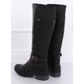 Stivali neri isolati SG-226 Black nero 1