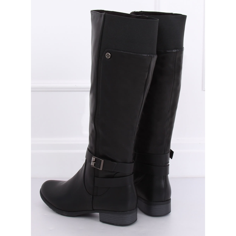 Stivali neri isolati SG-226 Black nero 1