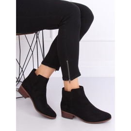Stivaletti Chelsea in camoscio nero 7967-PA Nero 2