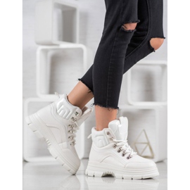 SHELOVET Scarpe da ginnastica calde bianco 1