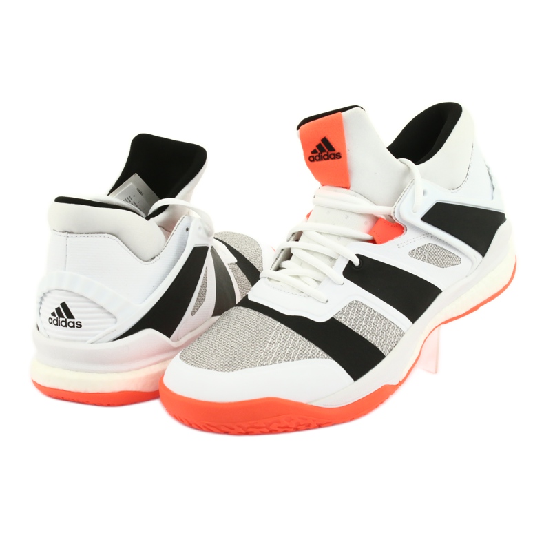 Scarpe adidas Stabil X Mid M F33827 bianco 4