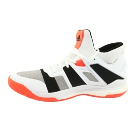 Scarpe adidas Stabil X Mid M F33827 bianco 2