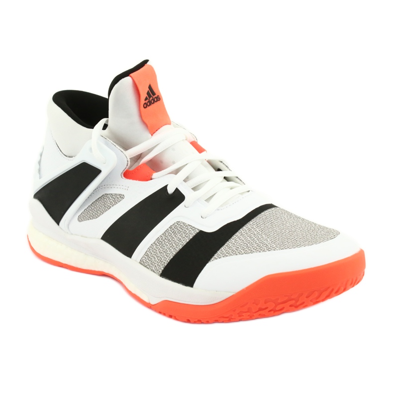 Scarpe adidas Stabil X Mid M F33827 bianca 1
