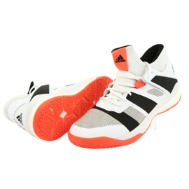 Scarpe adidas Stabil X Mid M F33827 bianca 5