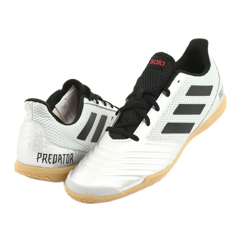 Scarpe indoor adidas Predator 19.4 In M F35630 d'argento 3