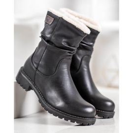 SHELOVET Lavoratori con una scarpa arrotolabile nero 2