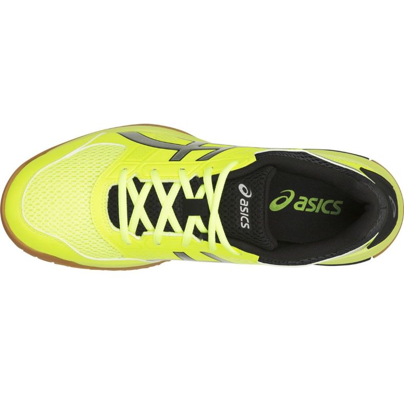 Scarpe da pallavolo Asics Gel-Rocket 8 M B706Y-750 multicolore giallo 2