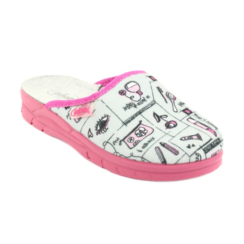 Scarpe per bambini Befado 708X002 rosa bianca 2
