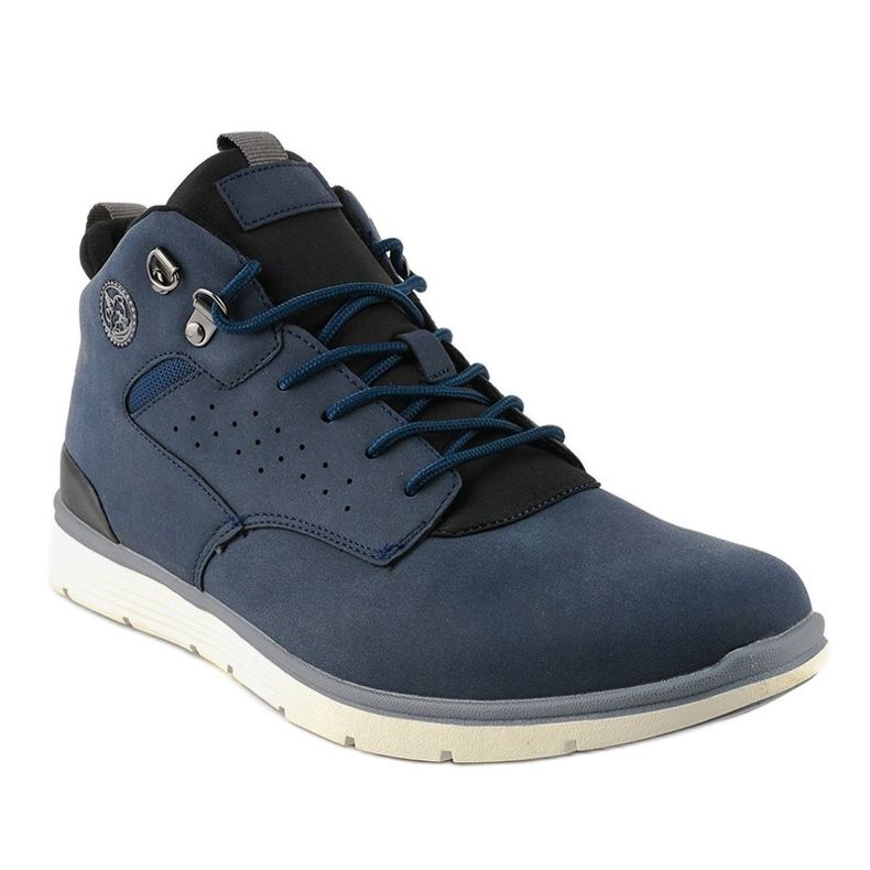 Stivali isolanti blu navy da uomo X925-2 1