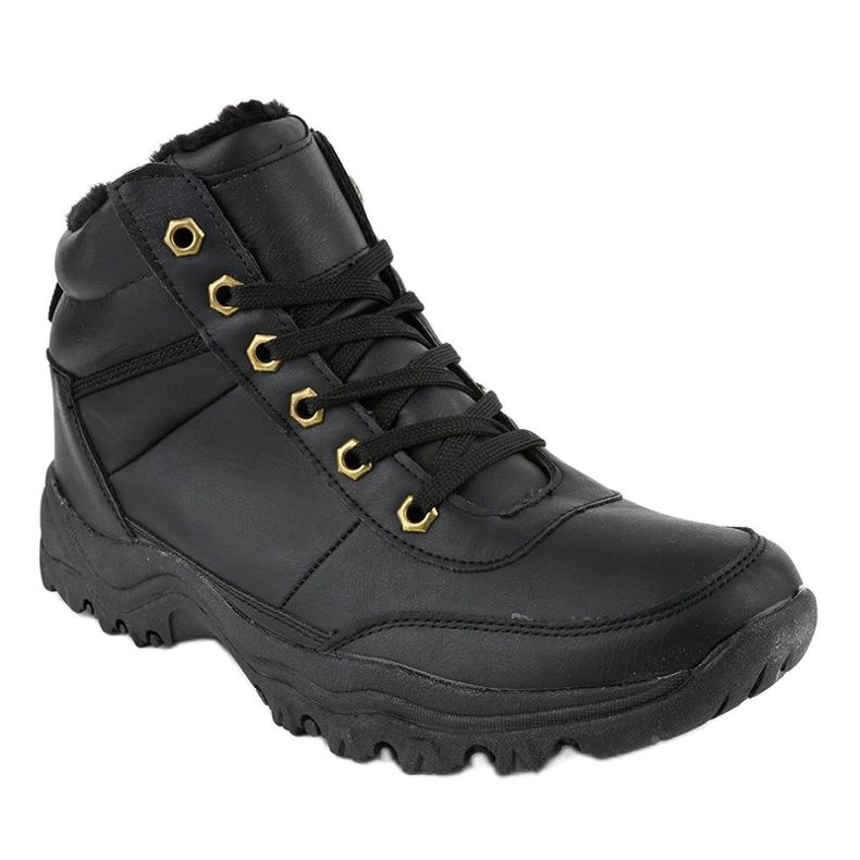 Stivali isolanti neri da uomo GT-9578-1 nero 1