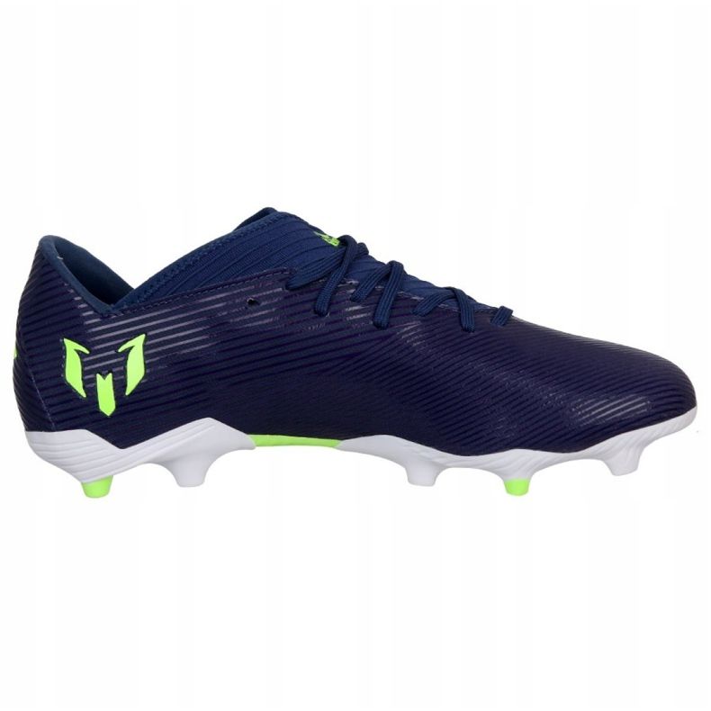 Adidas Nemeziz Messi 19.3 Fg M EF1806 scarpe viola blu navy 1