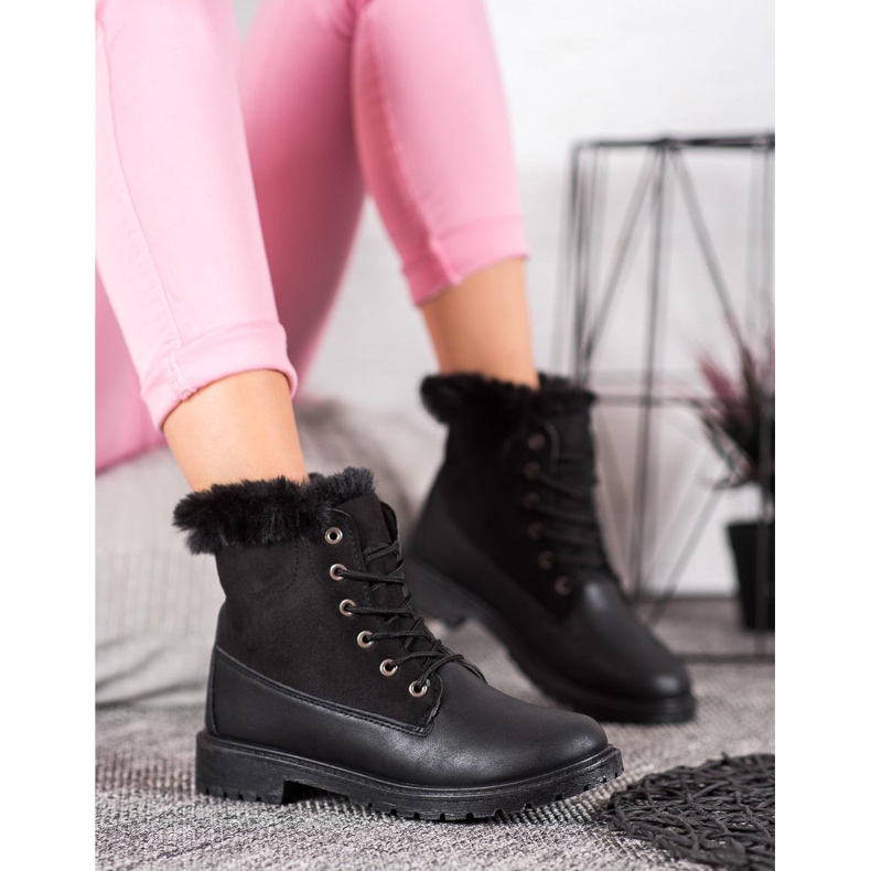 SHELOVET Trapper comodi nero 2