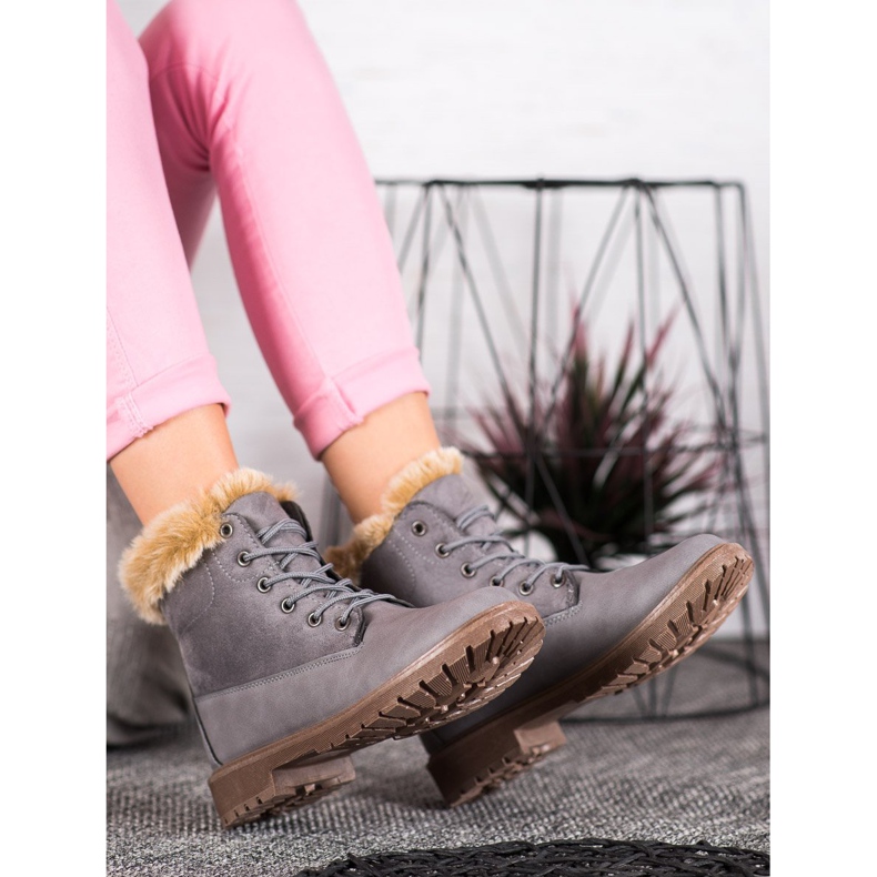 SHELOVET Trapper comodi grigio 1