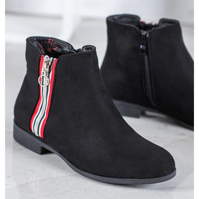 SHELOVET Stivaletti caldi con cerniera nero 1