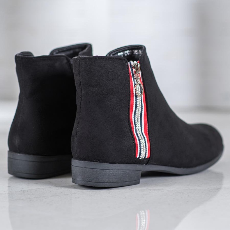 SHELOVET Stivaletti caldi con cerniera nero 2