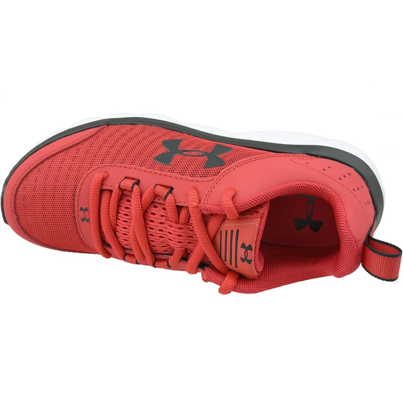 Under Armour Assert 8 Jr 3022100-601 rosso rosso 2