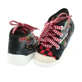 Scarpe per bambini Befado 218P050 nero rosso grigio 4