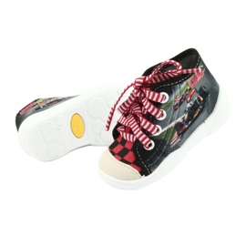 Scarpe per bambini Befado 218P050 nero rosso grigio 5
