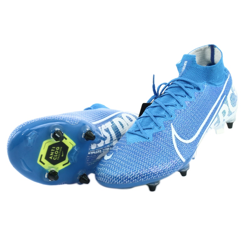 Nike Mercurial Superfly 7 Elite SG-Pro Ac M AT7894-414 scarpe da calcio blu 5