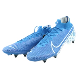 Nike Mercurial Superfly 7 Elite SG-Pro Ac M AT7894-414 scarpe da calcio blu 3
