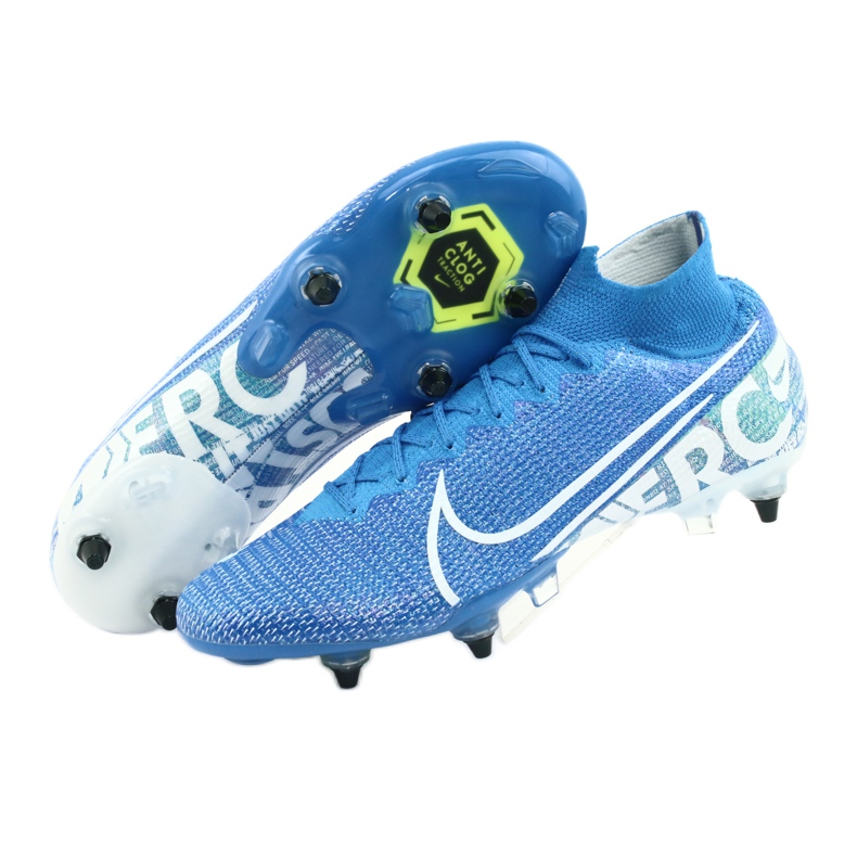 Nike Mercurial Superfly 7 Elite SG-Pro Ac M AT7894-414 scarpe da calcio blu 6