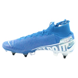 Nike Mercurial Superfly 7 Elite SG-Pro Ac M AT7894-414 scarpe da calcio blu 2