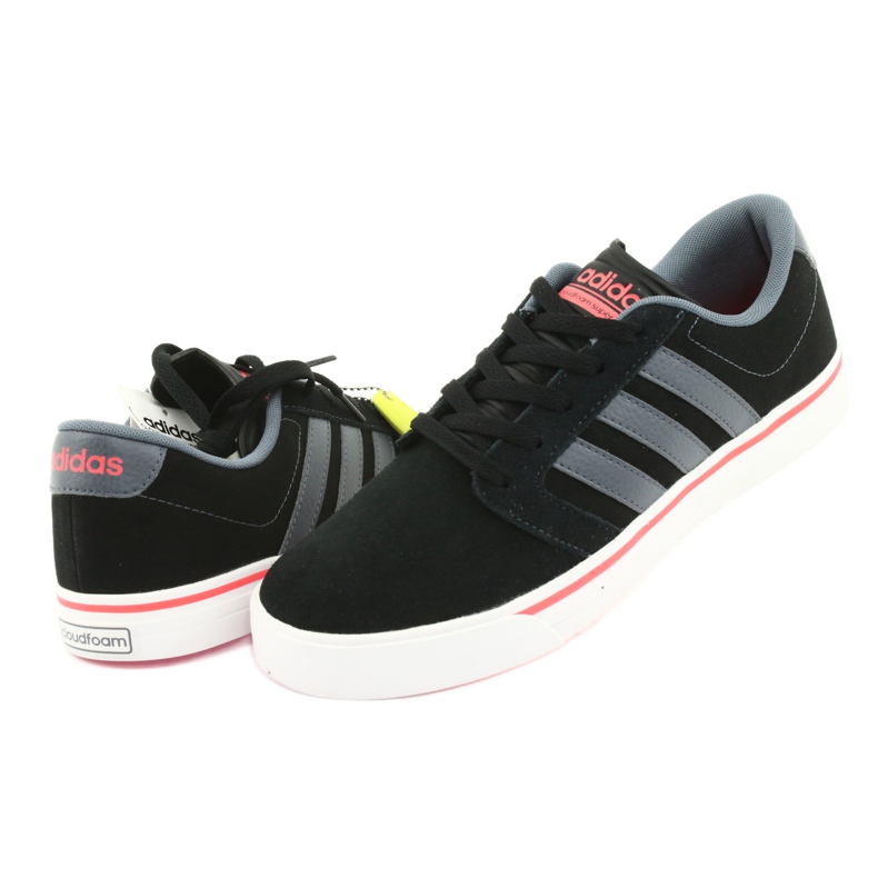 Scarpe Adidas Cloudfoam Super Skate M AW3896 nero arancia grigio 3