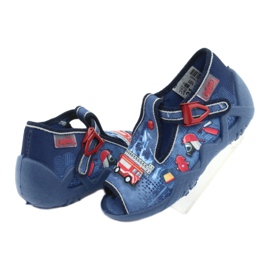 Scarpe per bambini Befado 217P101 rosso blu navy blu 4